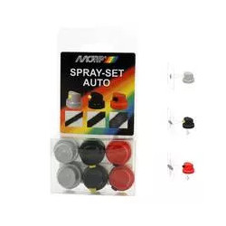 Set de buses MOTIP diffuseurs spray peinture aérosol_ref 237881