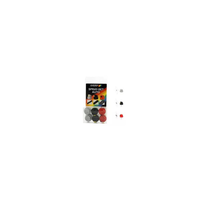 Set de buses MOTIP diffuseurs spray peinture aérosol_ref 237881