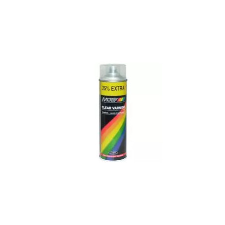 Vernis brillant spray MOTIP 500 ml transparent multi surfaces_ref M04009