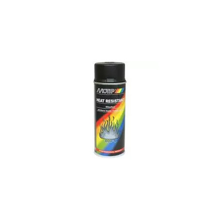Peinture haute température rouge MOTIP spray 400 ml_ref M04040