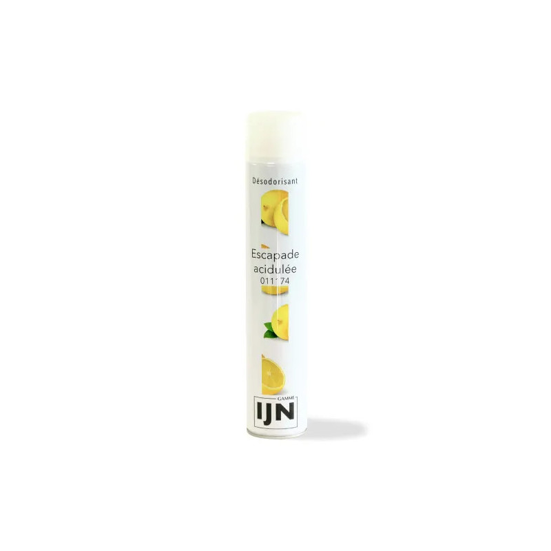 DÉSODORISANT ESCAPADE ACIDULÉE IJN AÉROSOL DE 750ML