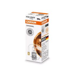 Ampoule H3 24V OSRAM ORIGINAL LINE halogene pour camion_ref 64156-2