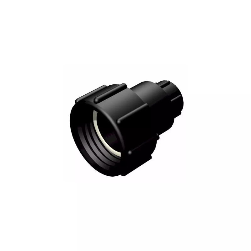 Raccord CPP femelle S60x6 vers femelle 3/4'' BSP pour cuve IBC 1000l_ref 100128