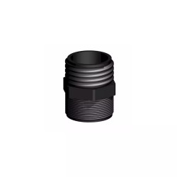 Raccord CPP mâle S60x6 vers mâle 2" gaz BSP pour cuve IBC 1000l_ref 100144