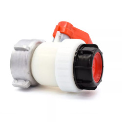 VANNE À BILLE TYPE A 2 POUCES AVEC ÉCROU FLOTTANT 56MM POUR CUVE SOTRALENTZ