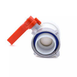 VANNE À BILLE TYPE A 2 POUCES AVEC ÉCROU FLOTTANT 56MM POUR CUVE SOTRALENTZ