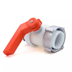 VANNE À BILLE TYPE A 2 POUCES AVEC ÉCROU FLOTTANT 56MM POUR CUVE SOTRALENTZ