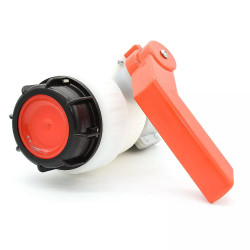 Vanne à bille S60x6 avec écrou flottant de 56mm - sortie mâle