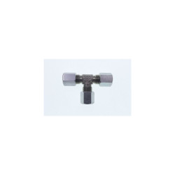 Raccord Té union égal 6 mm acier galvanisé Graissage Centralisé_ref RB-12484-9