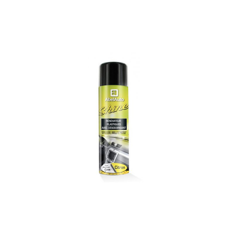 Aérosol Rénovateur Plastiques Abel Auto Shine désodorisant citron_ref 278168