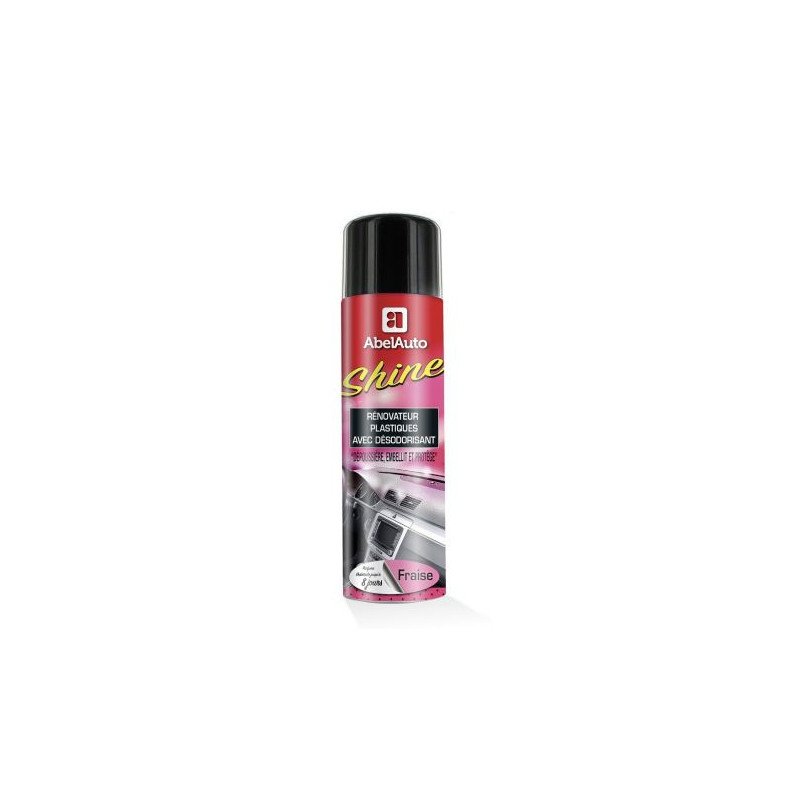 Aérosol Rénovateur Plastiques Abel Auto Shine désodorisant fraise_ref 278171