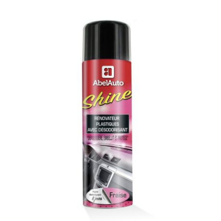 Aérosol Rénovateur Plastiques Abel Auto Shine désodorisant fraise_ref 278171