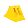 CALE DE ROUE R555 PLASTIQUE JAUNE-DIN 76051