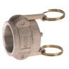 Coupleur bouchon aluminium ADG 3"_ref 06CBA-80