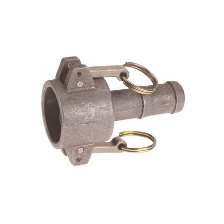 Coupleur 3/4" aluminium cannelé ADG_ref 06CCA-20