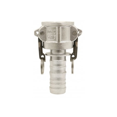 Coupleur cannelé inox 316 ADG 1/2"_ref 06CCI-15