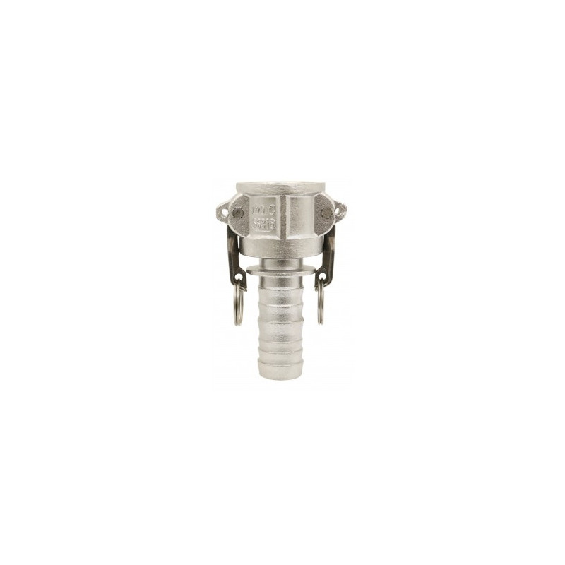 Coupleur cannelé inox 316 ADG 1"1/4_ref 06CCI-33