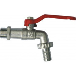 Robinet de puisage nickelé ADG à sphère 3/4" nez 3/4"_ref 100P-2020