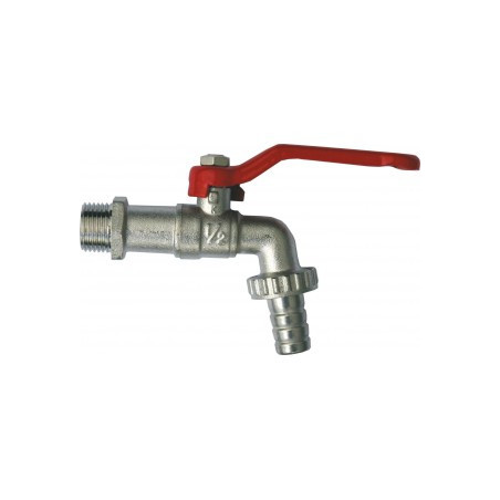 Robinet de puisage nickelé ADG à sphère 3/4" nez 3/4"_ref 100P-2020