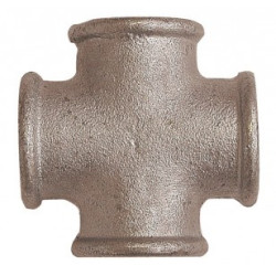 Raccord croix égale femelle 3/4" fonte galvanisée ADG_ref 180G-20