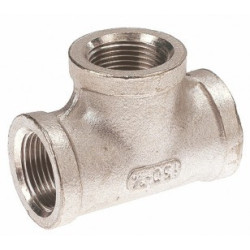 Raccord té égal femelle 1/8" inox 316 ADG_ref 2130I-5