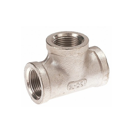 Raccord té égal femelle 1/8" inox 316 ADG_ref 2130I-5