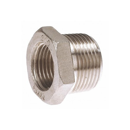 Réduction hexagonale mâle femelle inox 316 2" x 1"1/4 ADG_ref 2241I-5033