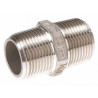 Raccord mamelon hexagonal inox 316 mâle mâle 1/4" ADG_ref 2280I-8
