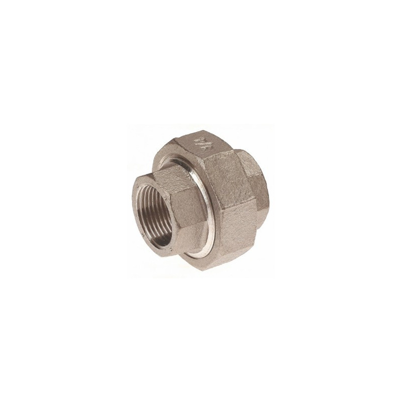 Raccord union sphéro-conique femelle/femelle 3/4" inox 316 ADG_ref 2340I-20