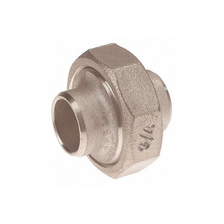 Raccord union à souder BW/BW sphéro-conique 1"1/2 inox 316 ADG_ref 2343I-40