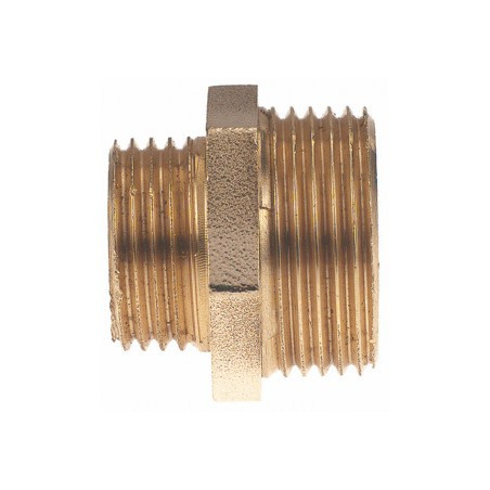 Raccord mamelon réduit laiton 2" x 1" ADG_ref 245L-5026
