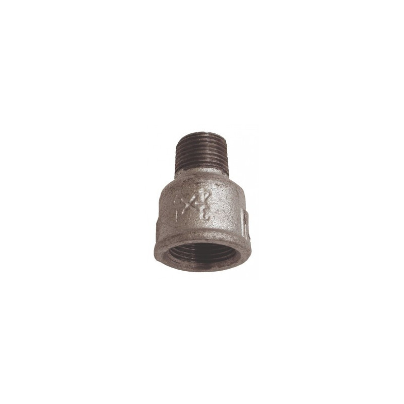 Réduction femelle mâle 3/4" x 3/8" fonte galvanisée ADG_ref 246G-2012