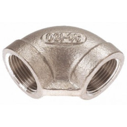 Raccord coude 90° femelle femelle 3/4" inox 316 ADG_ref 2900I-20