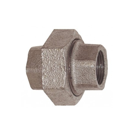 Raccord union femelle/femelle 2" fonte galvanisée ADG_ref 340G-50