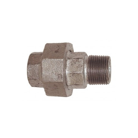 Raccord union mâle/femelle 1"1/4 fonte galvanisée ADG_ref 341G-33