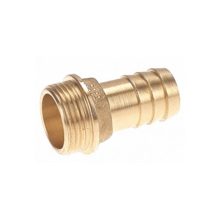 Embout mâle cannelé laiton 1" - douille Ø30 mm ADG_ref 710M-2630