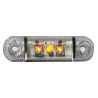 Feu de position latéral LED orange AEB 3 LEDs_ref W61-DV-OR