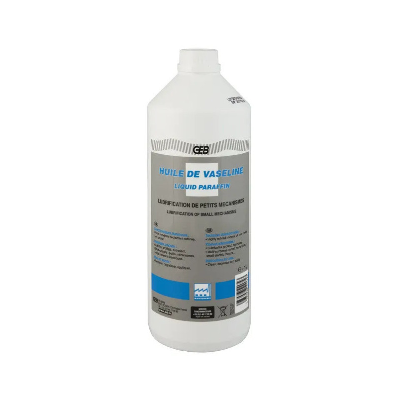 Bidon huile de vaseline GEB 1l_ref 651172