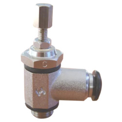 Régulateur de débit Airfit laiton 8-1/8 filetage BSP_ref 0615+08+10