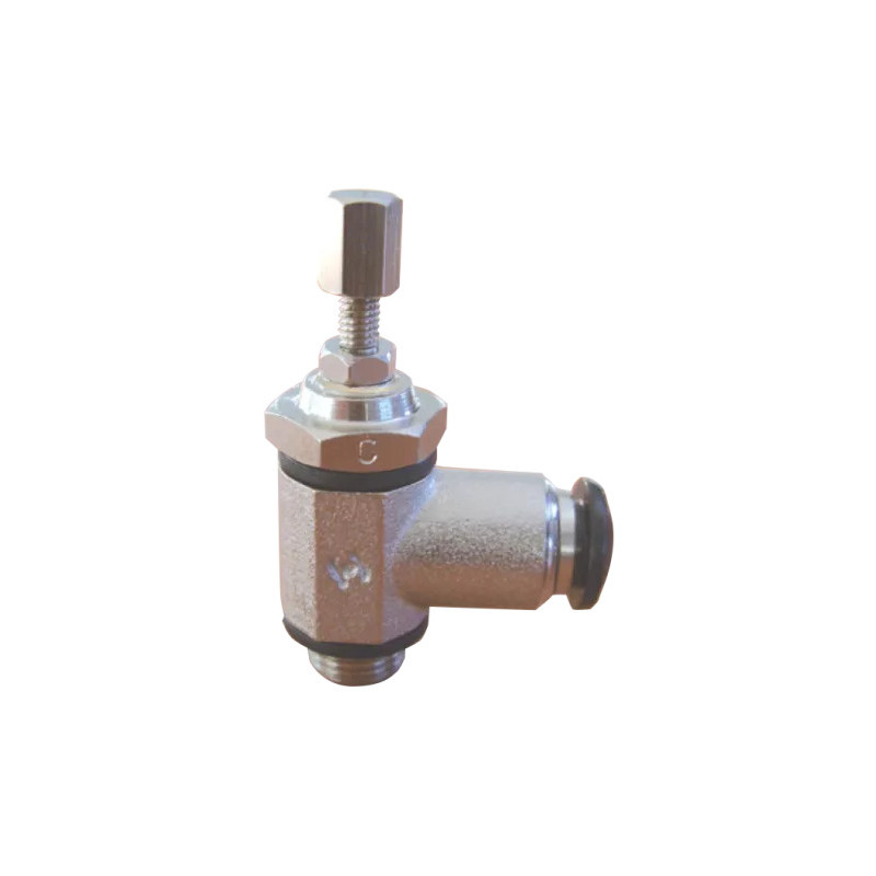 Régulateur de débit Airfit laiton 8-1/8 filetage BSP_ref 0615+08+10
