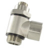 Régulateur de débit compact Airfit 3/8" en laiton nickelé_ref 0620+17+00