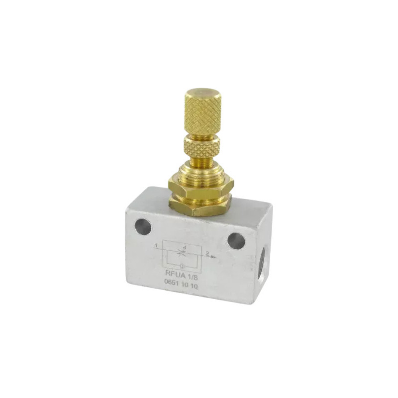 Régulateur de débit Airfit en ligne 1/4"_ref 0651+13+13