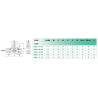 Régulateur de débit Airfit en ligne 10-10 en polymère_ref 0660+10+10-1