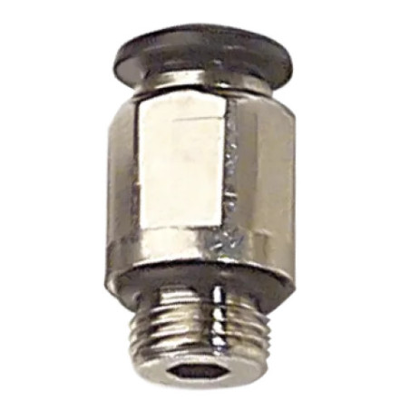 Raccord droit mâle M5-6 Airfit en laiton pour air comprimé_ref 1801+06+05