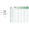 Raccord droit femelle Airfit 8-1/4 pour air comprimé_ref 1803+08+13-1