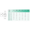 Réduction mâle/mâle conique 1/8-1/2 BSP Airfit en laiton nickelé_ref 2202+10+21-2