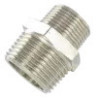 Réduction mâle/mâle conique 3/8-1/2 BSP Airfit en laiton nickelé_ref 2202+17+21