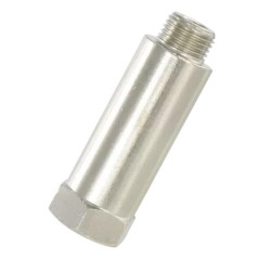 Prolongation haute femelle/mâle 1/8-1/8 BSP Airfit en laiton nickelé_ref 2207+10+10