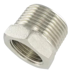 Réduction mâle/femelle conique 3/8-1/8 BSP Airfit en laiton_ref 2208+17+10