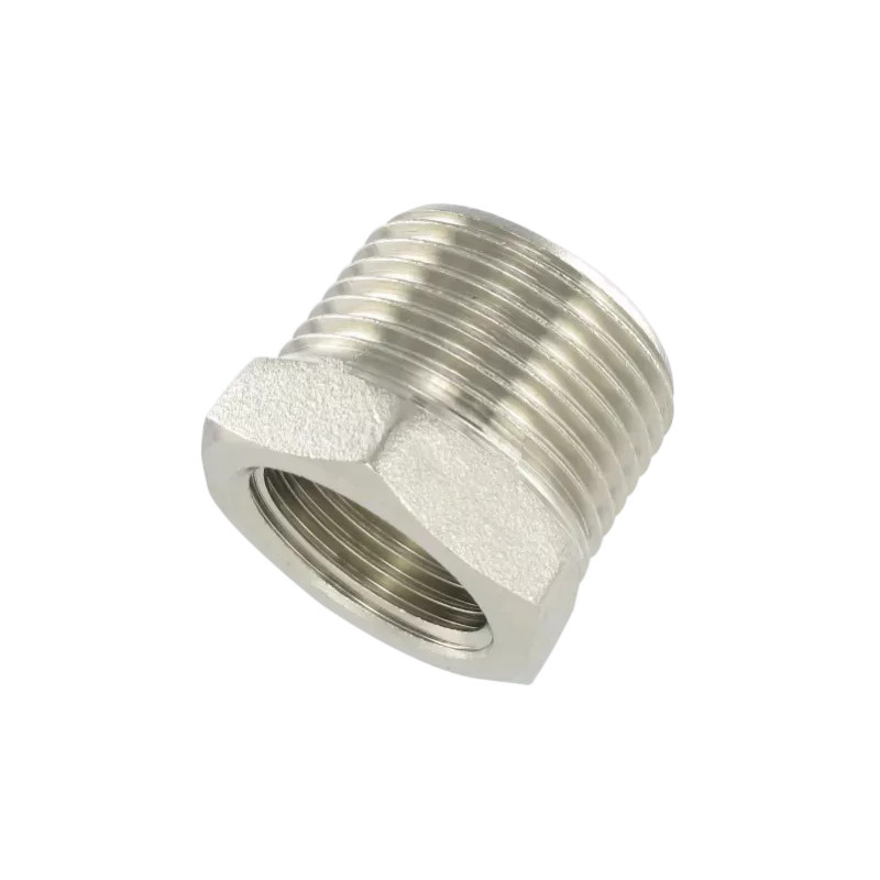 Réduction mâle/femelle conique 1"-1/2 BSP Airfit en laiton_ref 2208+34+21